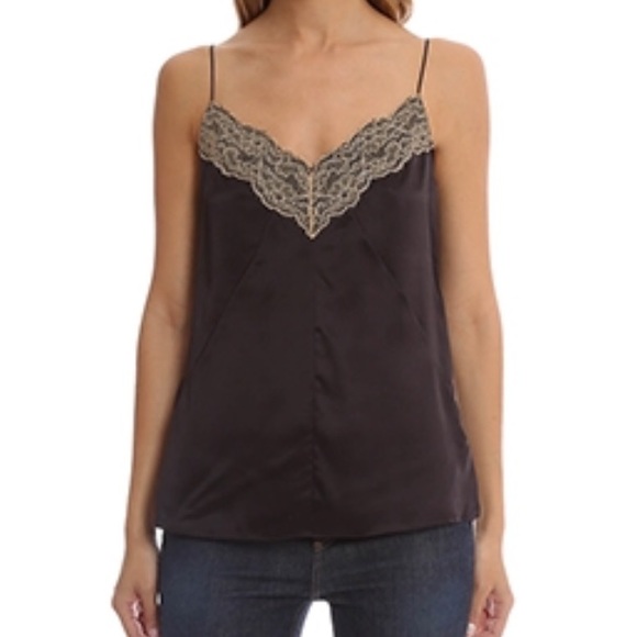 rag & bone Tops - Rag & Bone “Izabella” Silk Lace Camisole